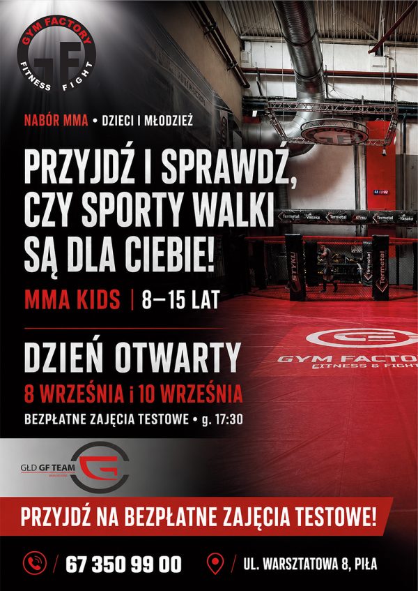 Plakat a3 MMA KIDS